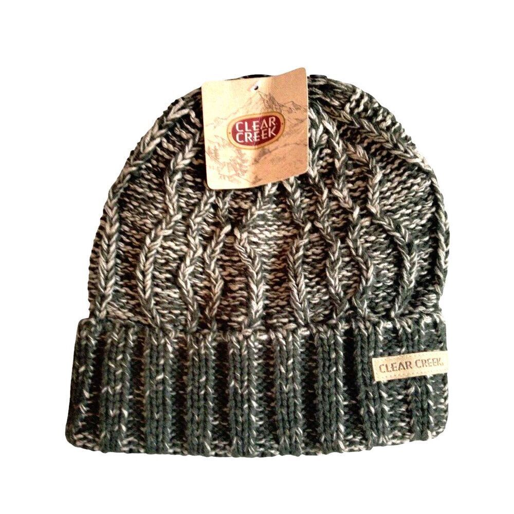 NWT Clear Creek Toboggan Green Knit